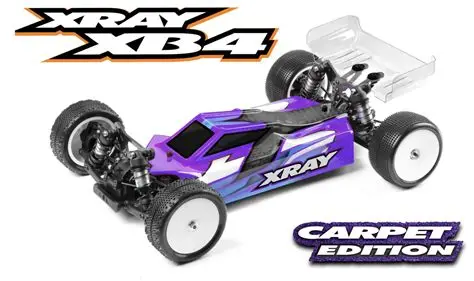 XRAY XB4C'26 - 4WD 1/10 ELECTRIC OFF-ROAD CAR - CARPET EDITION