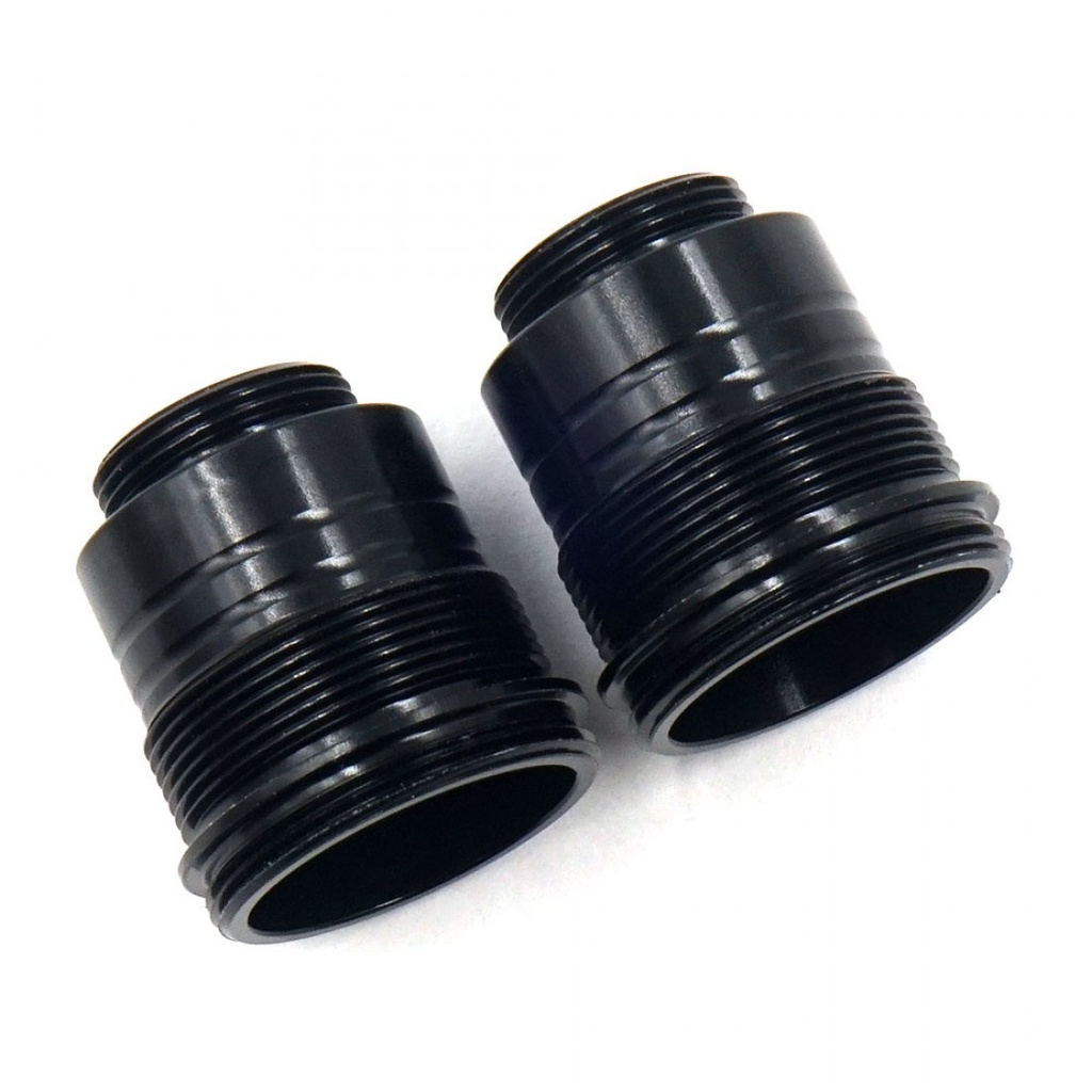 Xpress Progressive Long Travel Aluminum Short Shock Body 2pcs For XQ10 XQ10F