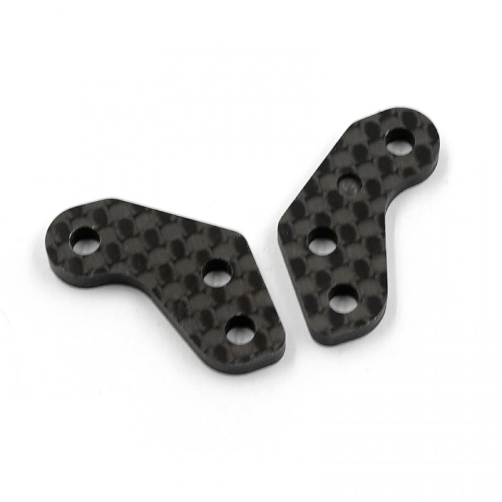 Xpress Graphite Knuckle Plate +1mm Offset Rear (x2) XP-11149
