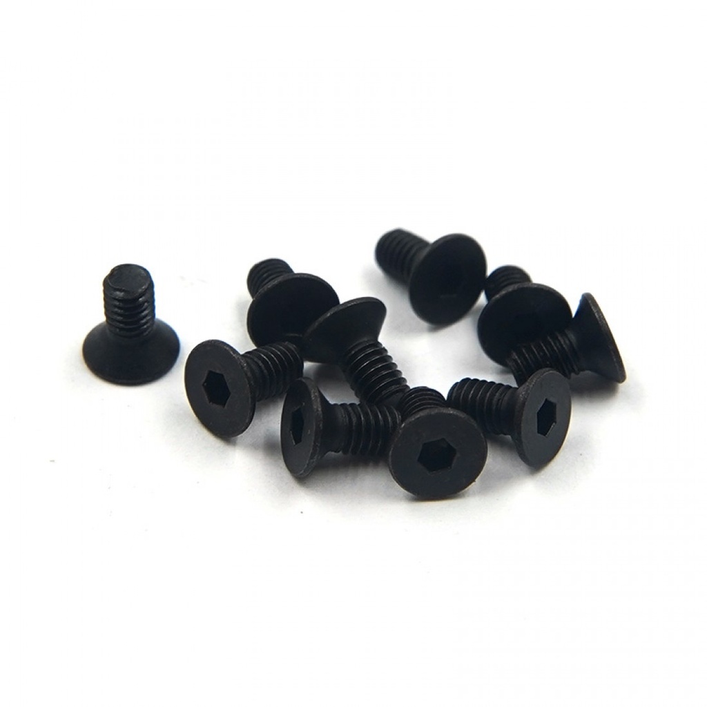 Xpress Flat Head Hex Screw M2.5x5mm (x10) XP-40261