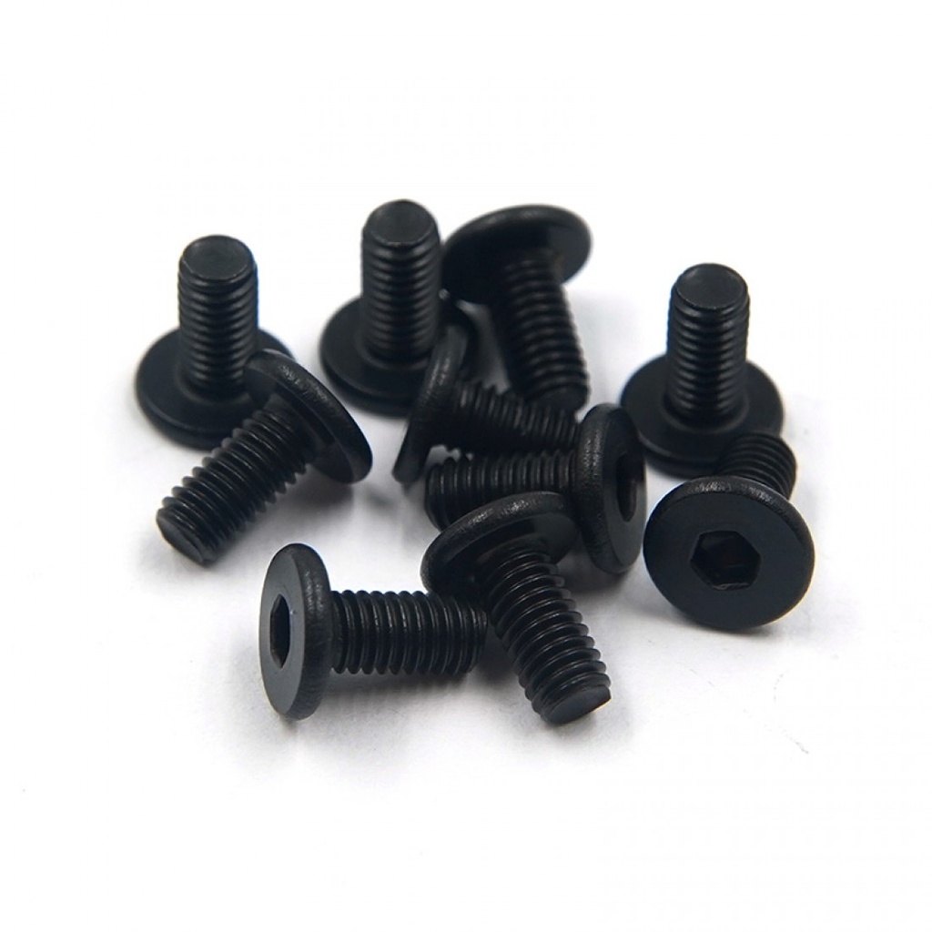 Xpress Thin Head Hex Screw M3x6mm (x10) XP-40264