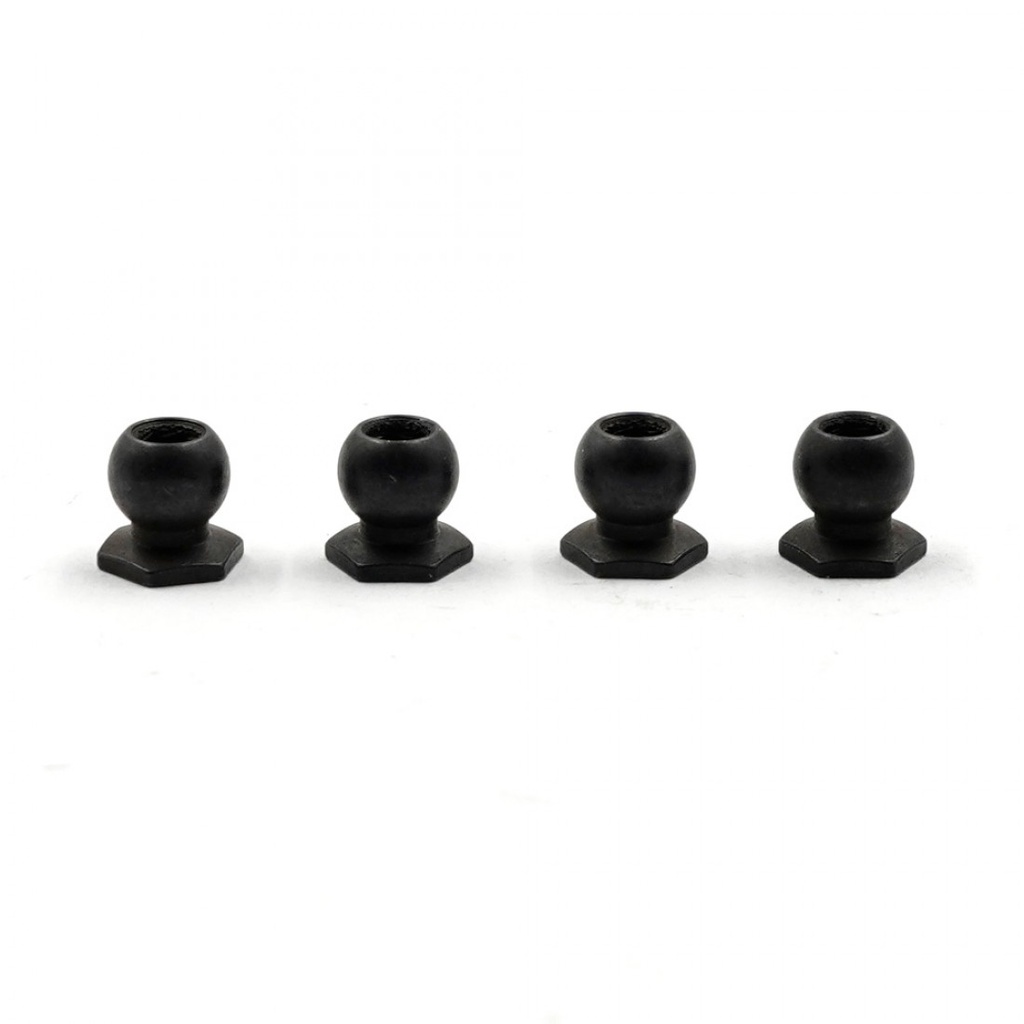 Xpress 6mm Ball Studs Front And Rear Composite Suspension Arms (x4) XP-11064