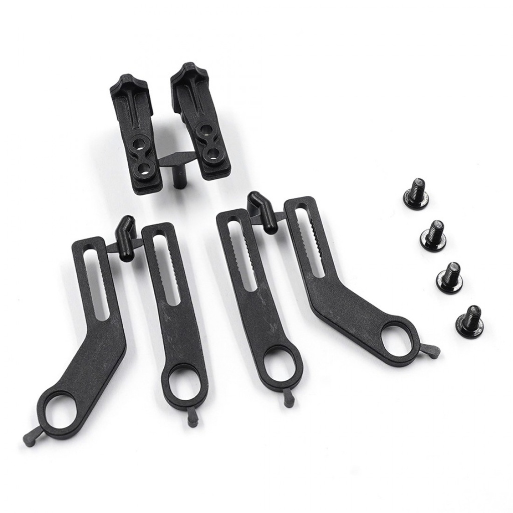 Xpress Composite Rear Post Body Mounts For Xtreme / Zoo body (x2) XP-40262