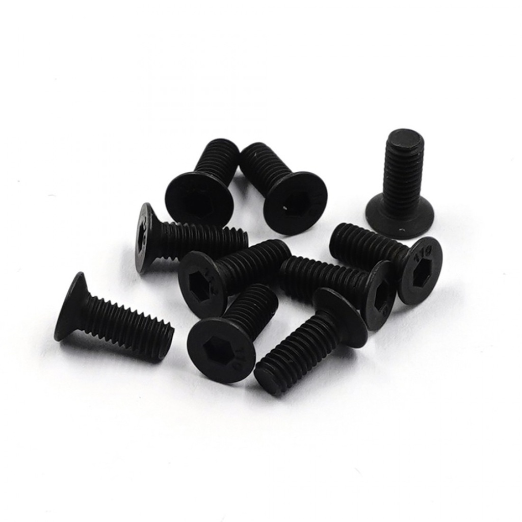 [XP-40288] Xpress Hex Screw Flat Head 110° FM3x8mm (x10) XP-40288
