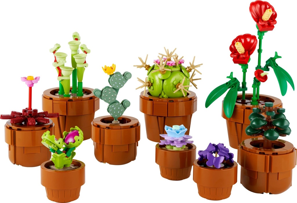 [10329] LEGO Botanicals 10329 – Les plantes miniatures