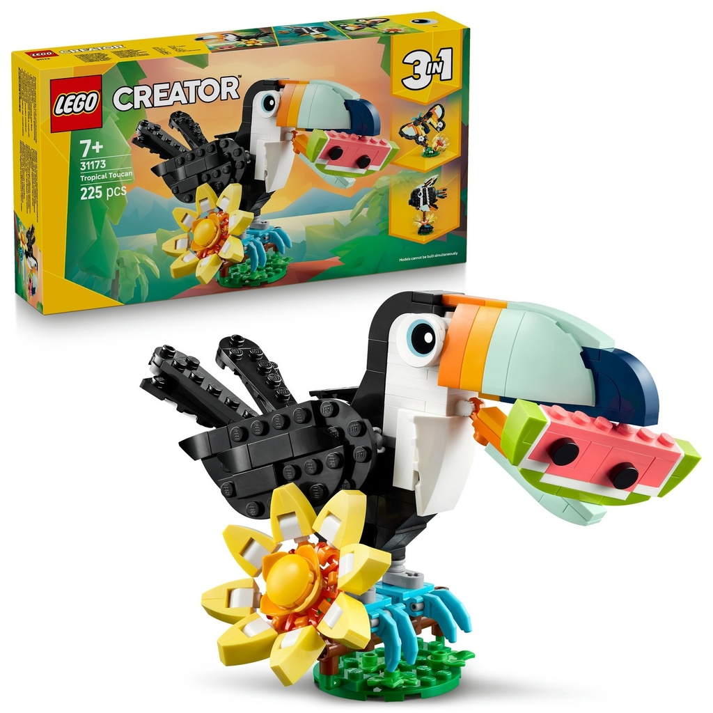 [31173] LEGO 31173 Creator 3 in 1 Wild Animals: Tropical Toucan