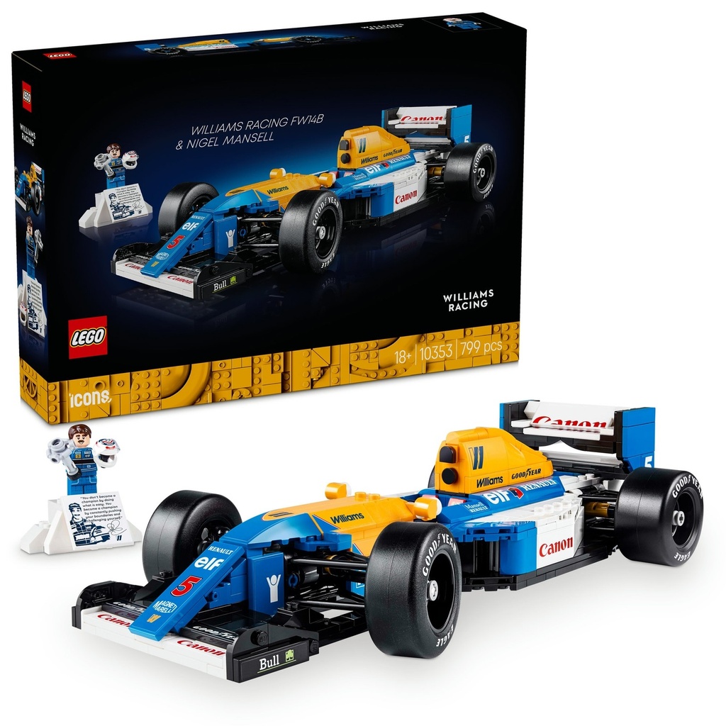 [710790] LEGO 710790 Icons Williams Racing Nigel Mansell