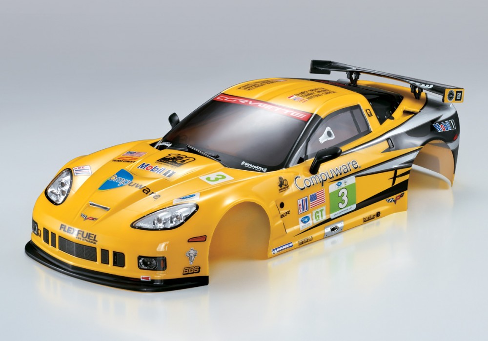 Killerbody Corvette GT2 Karosserie Rally-Racing 190mm RTU