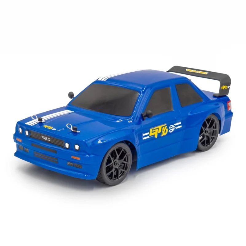 [FTK-GT16E-BL] Funtek GT16E – Voiture de tourisme 1/16 RTR (bleu)