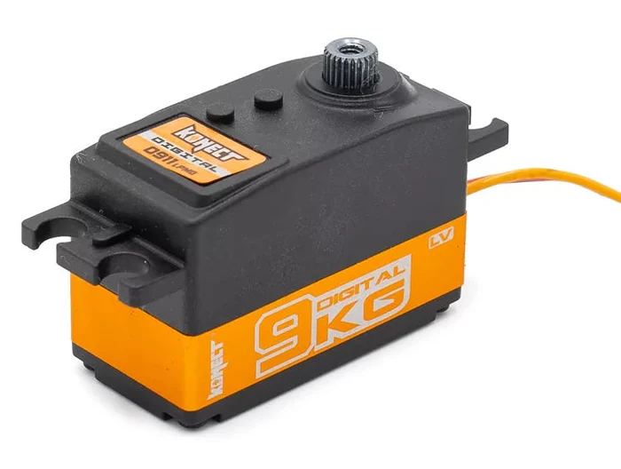 [KN-0911LPMG] Servo Low Profil Konect Digital 9kg-011s pignons métal