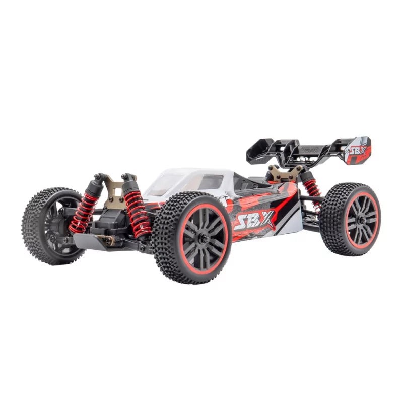 Funtek SBX Sport – Buggy 4x4 1/12 XL RTR (rouge/noir)