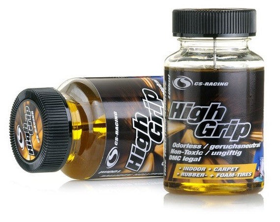 CS-Racing High Grip additif pour pneus moquette 100 ml (flacon doseur avec tampon éponge) C6400