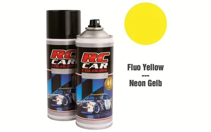 RC Car Colours - Lexan Spray Gelb Fluoreszierend 150ml Lexanfarbe