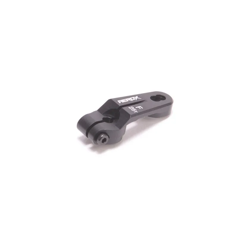 [AX031] Palonnier de servo aluminium Aerox déporté 25T Futaba – piste