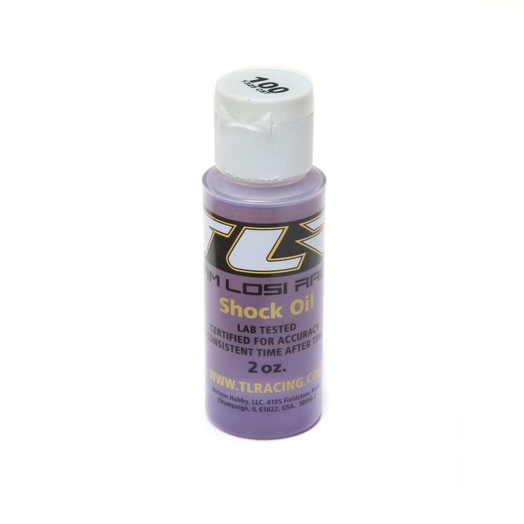 [TLR74018] Team Losi Racing SILICONE SHOCK OIL 100WT 1325CST 2OZ