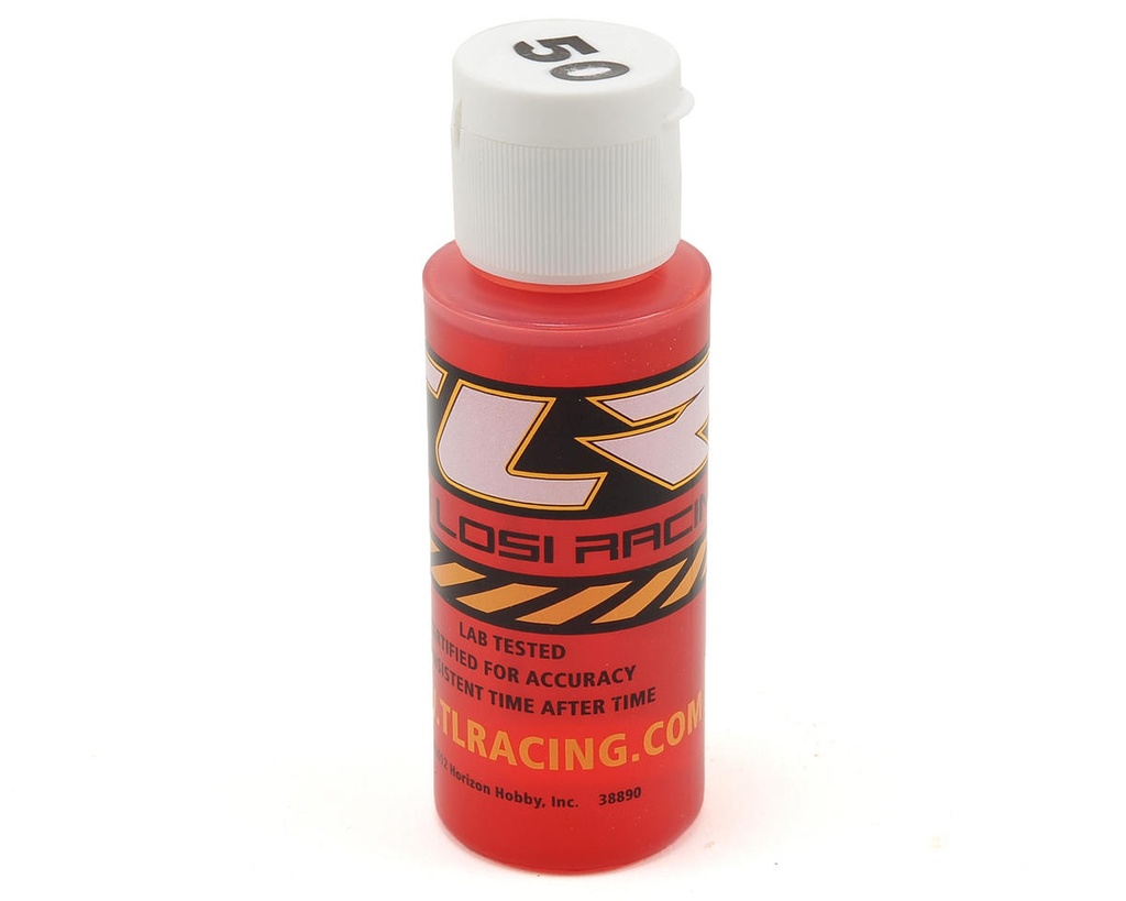 Team Losi Racing SILICONE SHOCK OIL 50WT 710CST 2OZ