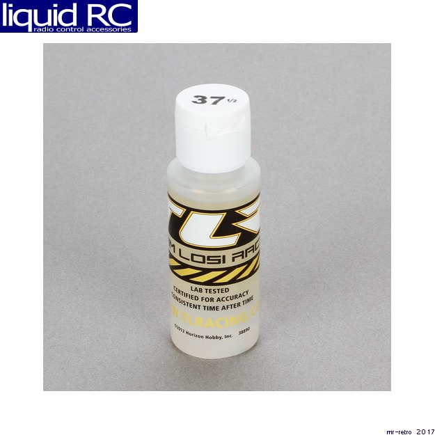 Team Losi Racing SILICONE SHOCK OIL 37.5WT 468CST 2OZ