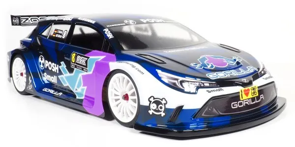 [ZR-0008-07] ZooRacing ZR-0008-07 - Gorilla - 1:10 190mm FWD Body - 0.7mm REGULAR