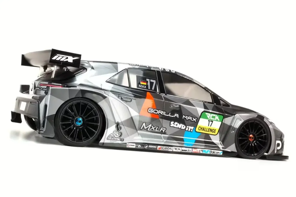[ZR-0017-07] ZooRacing Gorilla MAX 1:10 FWD Car 190mm Body (clear) 0,7mm - REGULAR