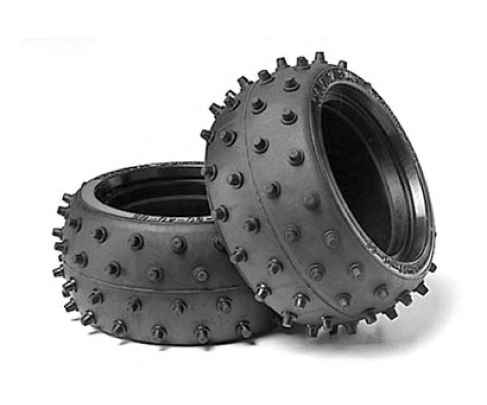 [53059] Tamiya 53059 Wide Stud Spike Tire Set 2 : DF01/DT02