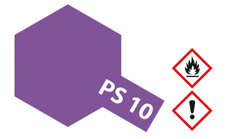 [PS10] Tamiya Polycarbonate Spray Paint (100ml) - Purple