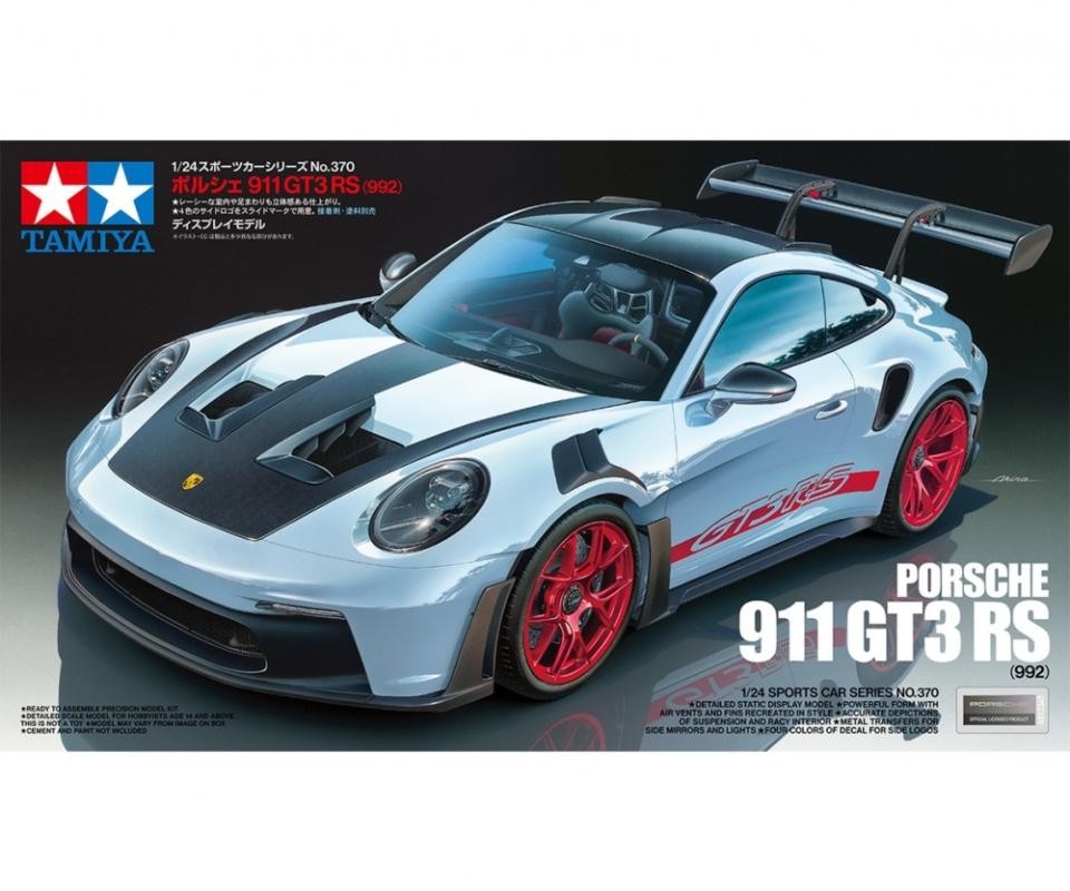 Tamiya 1/24 Sports Car Series No.370 Porsche 911 GT3 RS (992) 4370