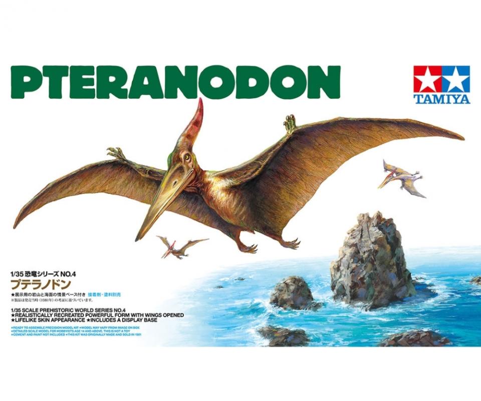 Tamiya 60204 1:35 Dinosaur Pteranodon Model Kit
