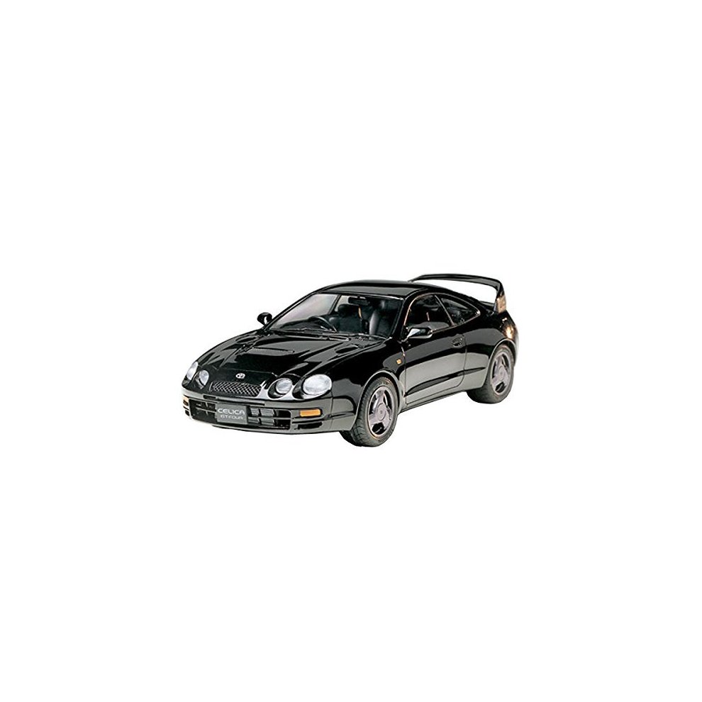 [24133] TAMIYA Toyota Vehicle 24133 1:24 Celica GT-Four-Faithful Replica Making Plastic Crafts Hobby Gluing Model Kit Assembly Unpainted Black Mitte