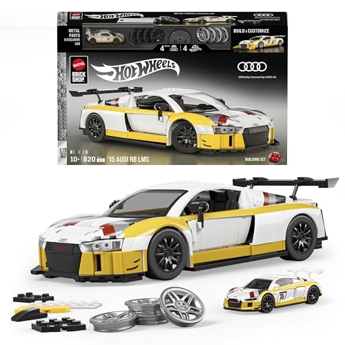 Brick Shop  Hot Wheels '15 Audi R8 LMS Construction Set