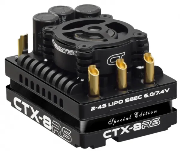 Corsatec CTX-8RS Race Pro Variateur Brushless 1/8 250A (édition noire) CT30001BK