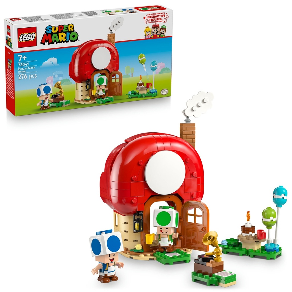 [72041] LEGO Super Mario 72041 – Fête chez les Toads