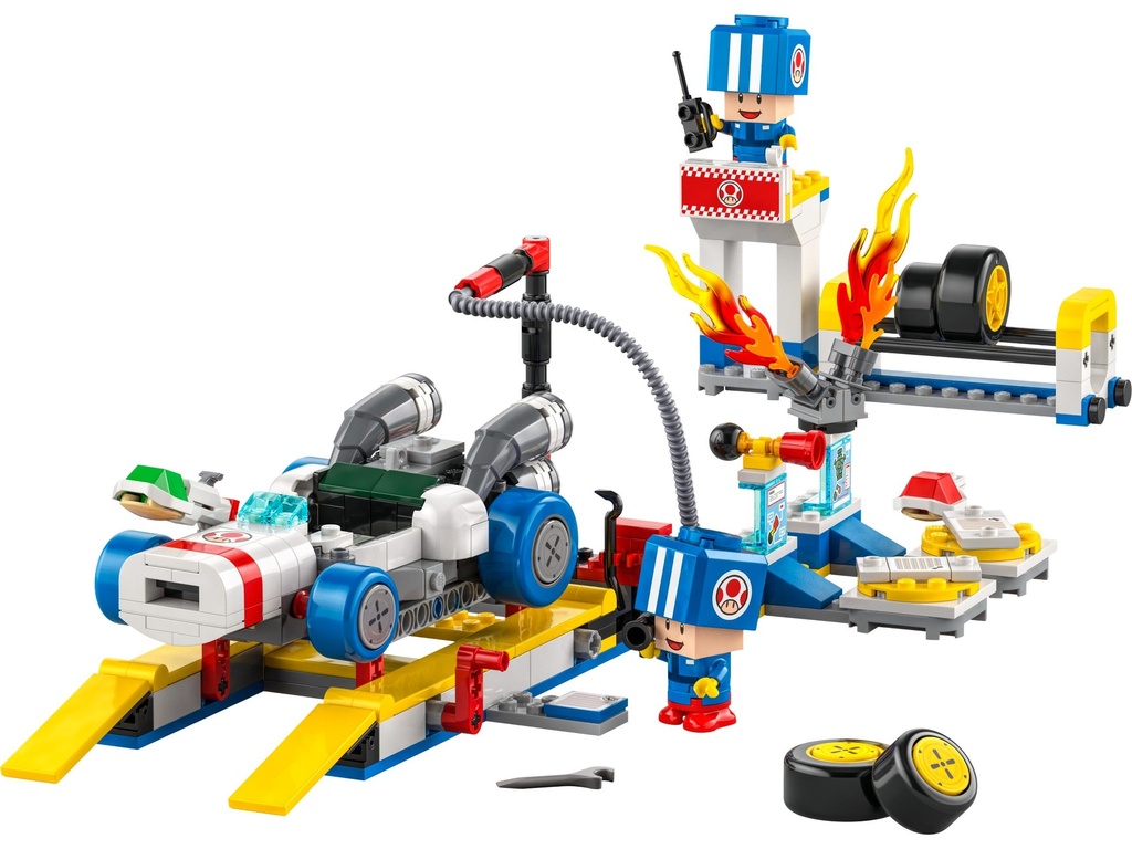 [72035] Mario Kart - Toad's Garage Lego