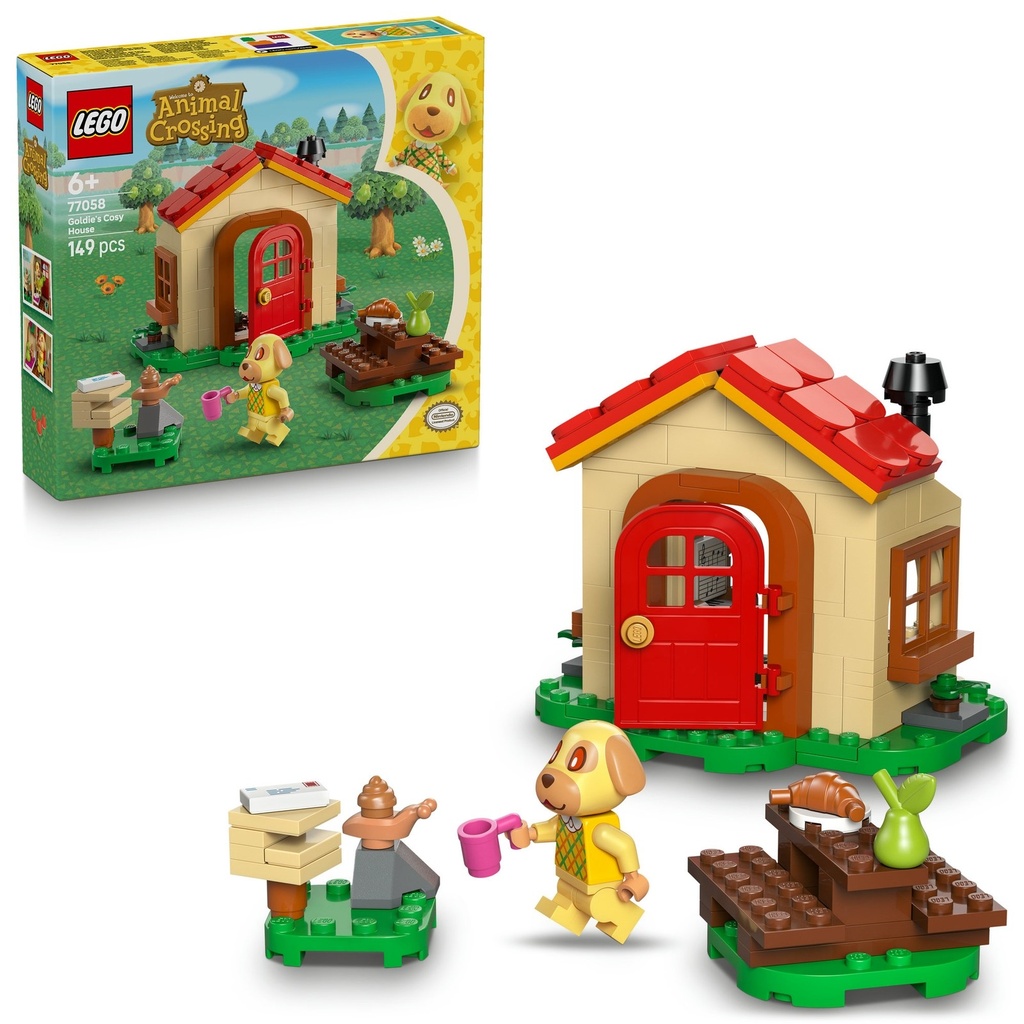 LEGO Animal Crossing 77058 – La maison douillette de Mirza