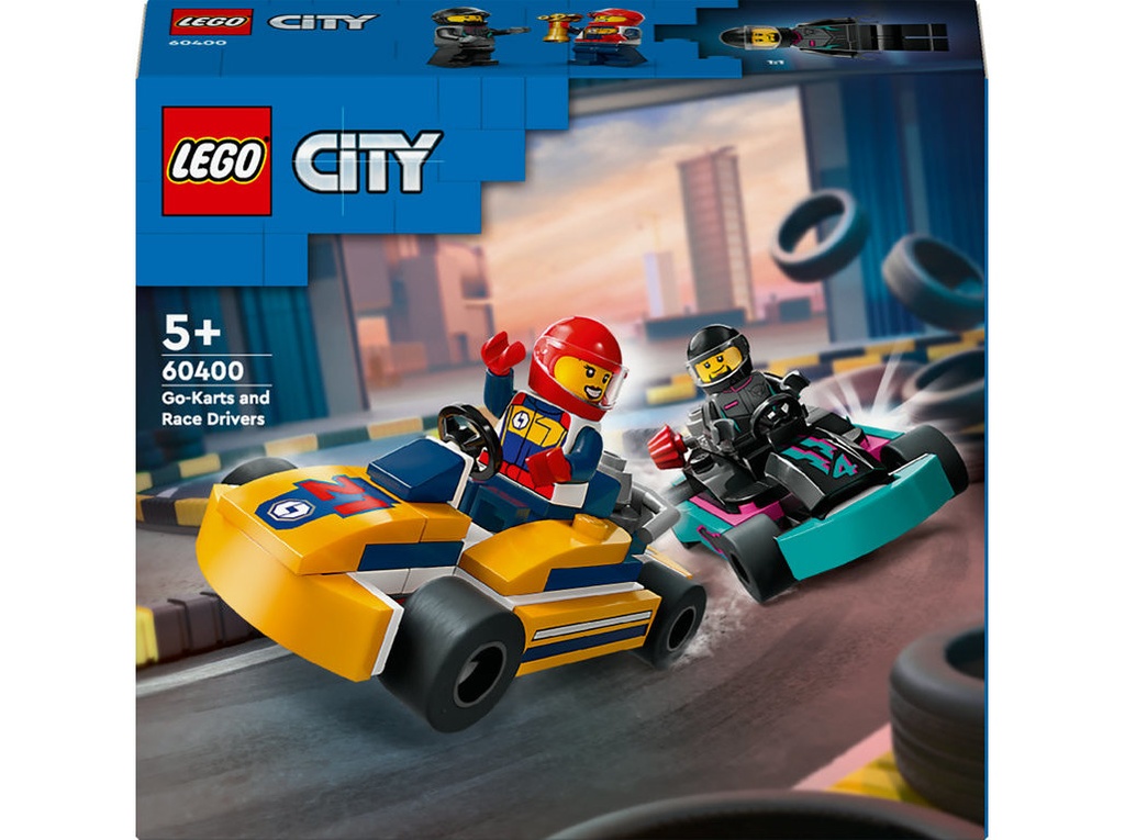 [60400] LEGO City 60400 – Les karts et les pilotes de course