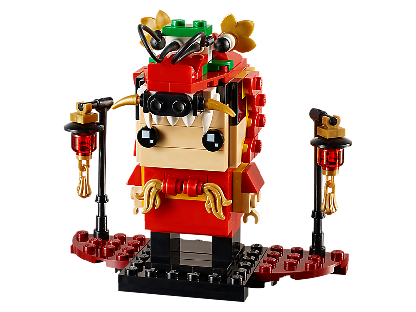 Lego Brickheadz Dragon Dance Guy 40354 170 Pieces