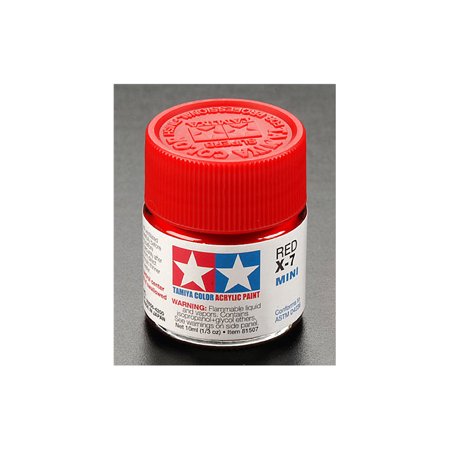 Tamiya Acrylic Gloss Paint (10ml) - Red