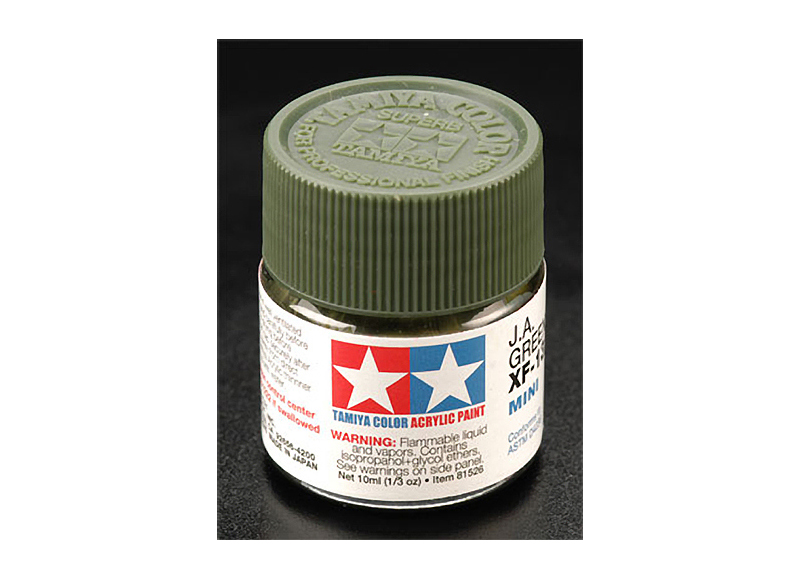 Tamiya Acrylic Flat Paint (10ml) - J.a. Green