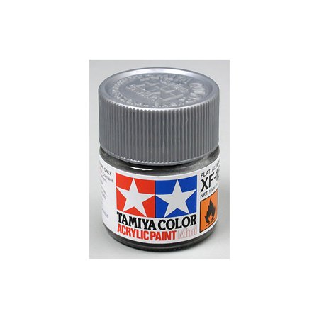 [XF-16] Tamiya Acrylic Flat Paint (10ml) - Flat Aluminum
