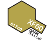 [XF-60] Tamiya Acrylic Flat Paint (10ml) - Dark Yellow