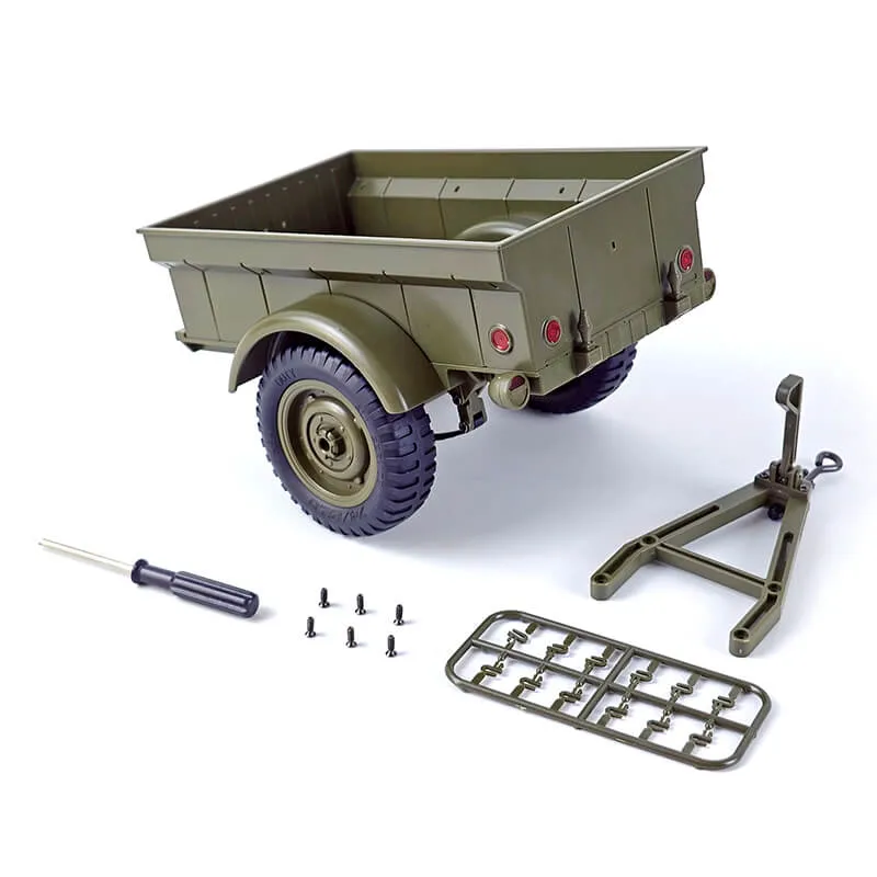 Remorque E-Zee RC pour Willys Jeep 1/10