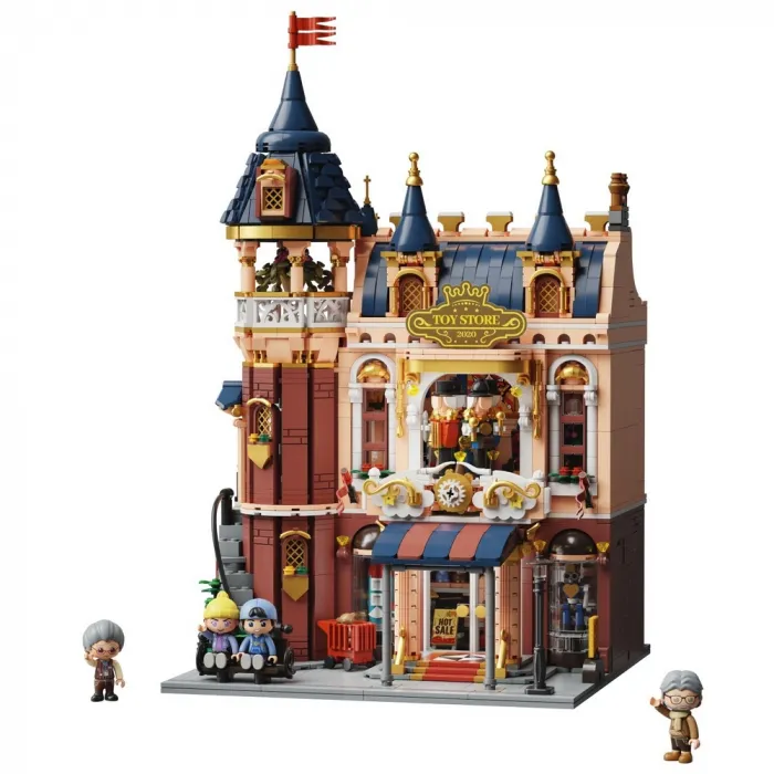 PANTASY Toy Shop Building Set Creative Architecture Building Toy for Building Block and Design Lovers