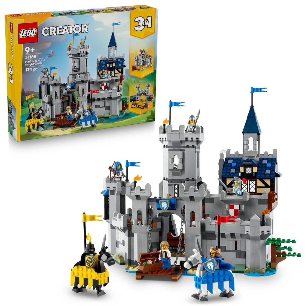 [31168] LEGO Creator 3-in-1Le château médiéval des chevaliers