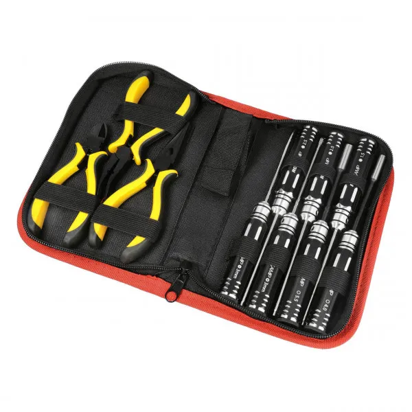 Kit d'outils Rockamp 10 pièces avec trousse