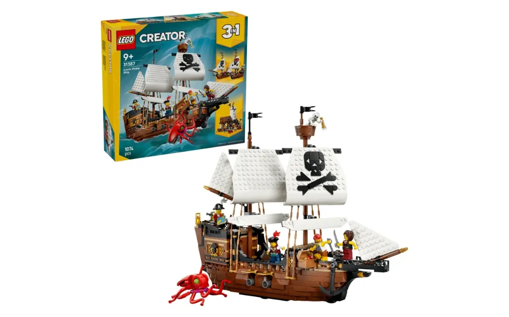 [31387] LEGO Creator Bateau pirate mythique 3in1