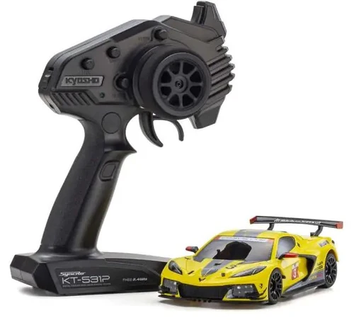 Kyosho Mini-Z RWD Chevrolet Corvette C8-R Racing Jaune