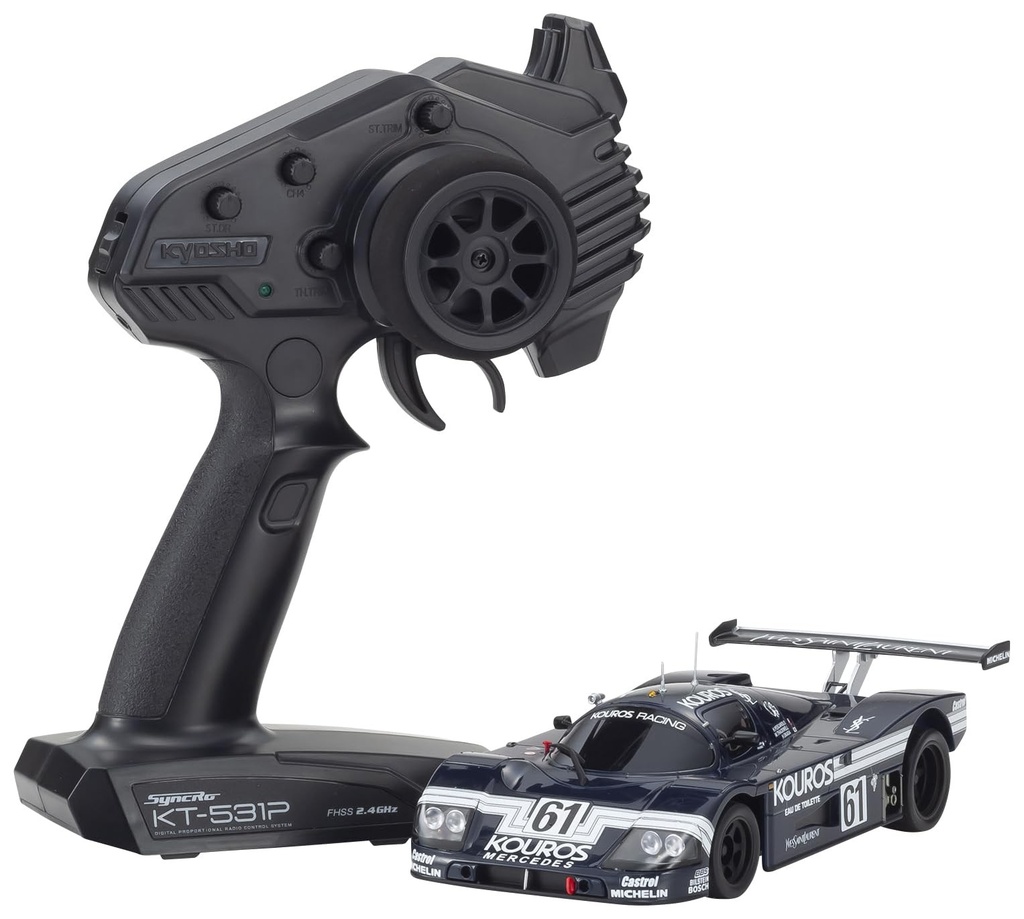 [32362KR] Kyosho Mini-Z RWD MR04 Sauber Mercedes C9 LM 1987 No.61