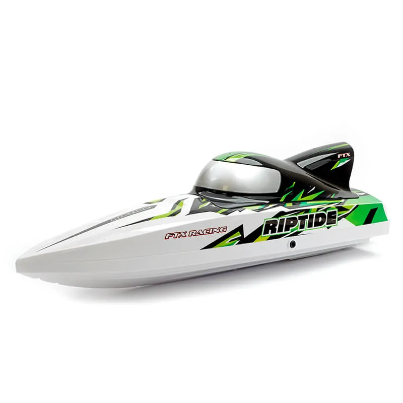 [0780G] FTX RIPTIDE TURBOJET BRUSHLESS R/C BATEAU RAPIDE 41CM - VERT