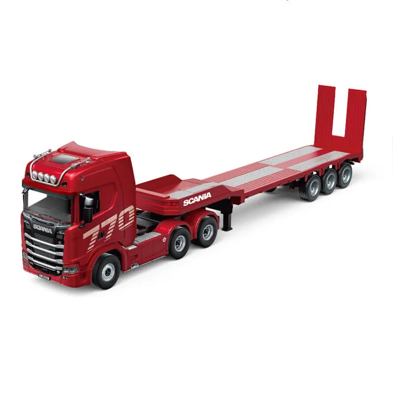 [CY1302A-R] HUINA 1/24 SCANIA 770S RC TRUCK & TRAILER SET RTR - RED