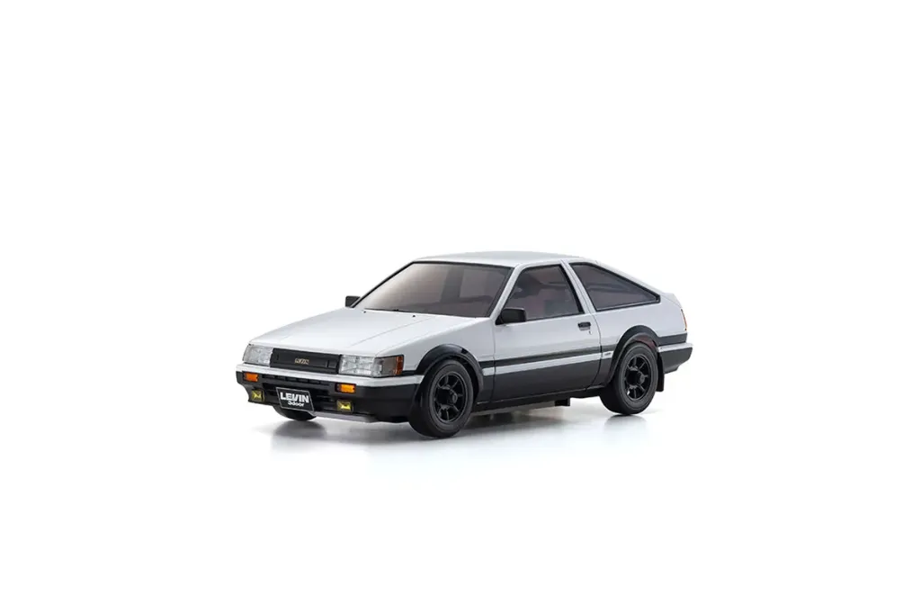 Carrosserie Kyosho Mini-Z ASC Toyota Corolla Levin AE86 blanc/noir – MA-020