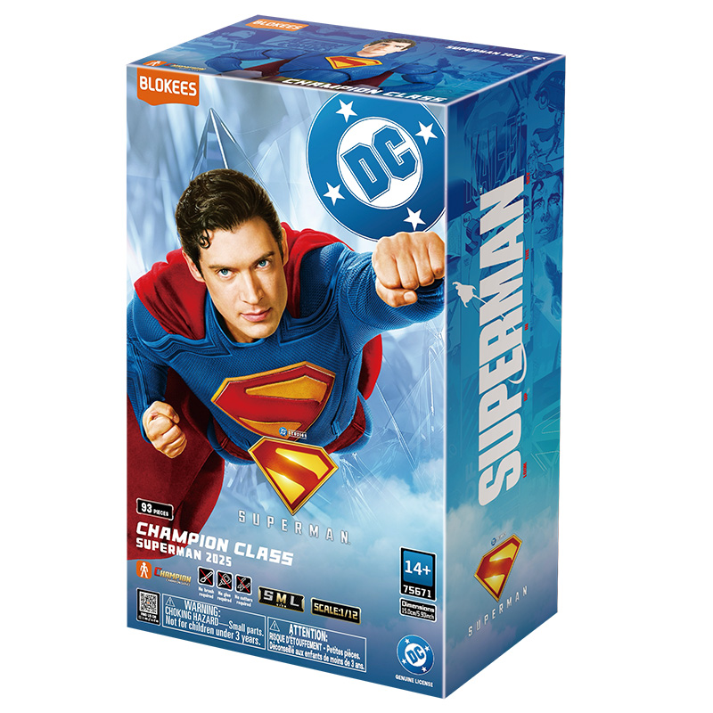 Blokees DC Champion Class 01 – Superman 2025 (kit à assembler)